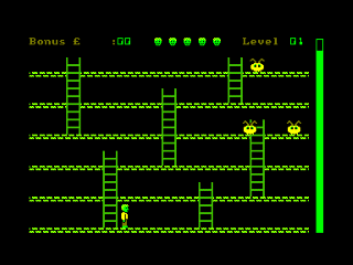 Roland Goes Digging screenshot 2 for Amstrad CPC